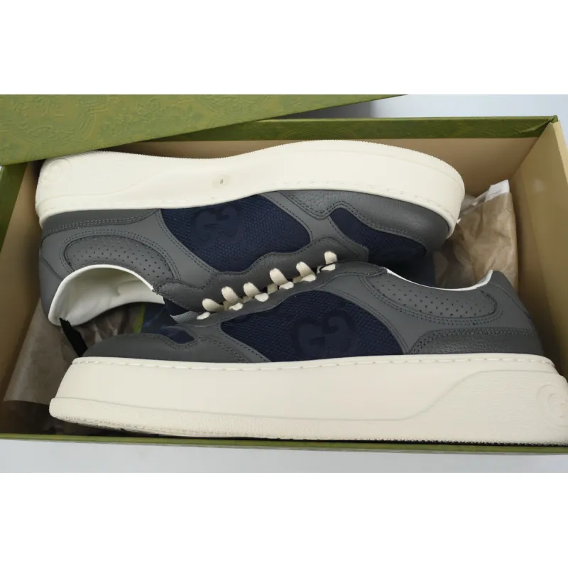  Gucci Chunky B Gray And Blue Multi