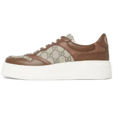 Gucci Chunky B White Brown 01