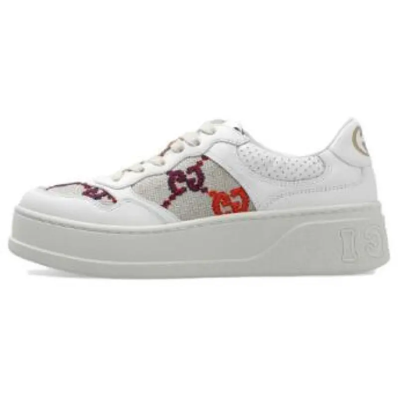  Gucci Chunky B White Embroidery