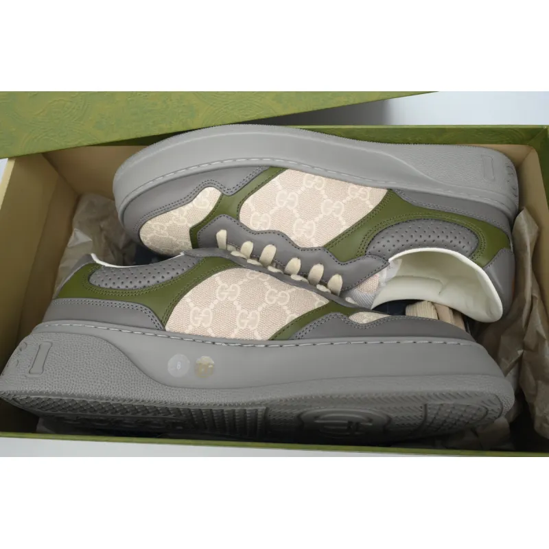  Gucci Chunky B White Gray Green