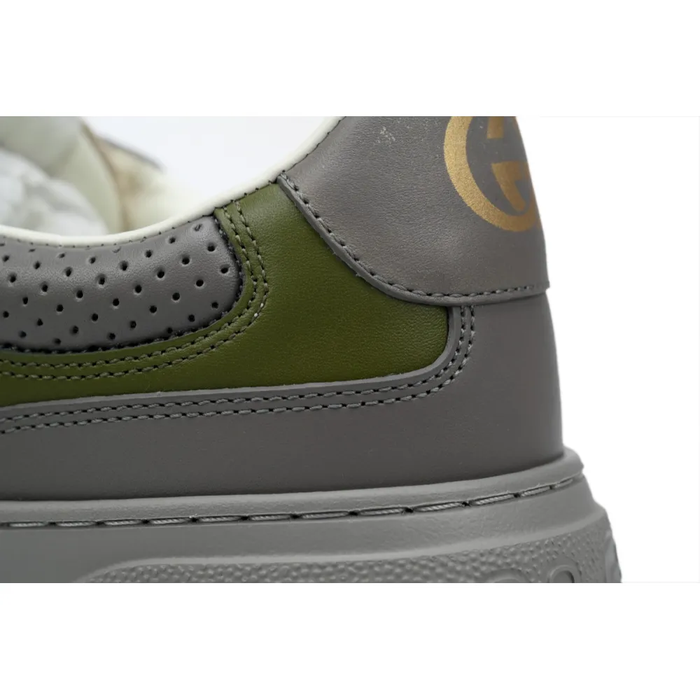 Gucci Chunky B White Gray Green