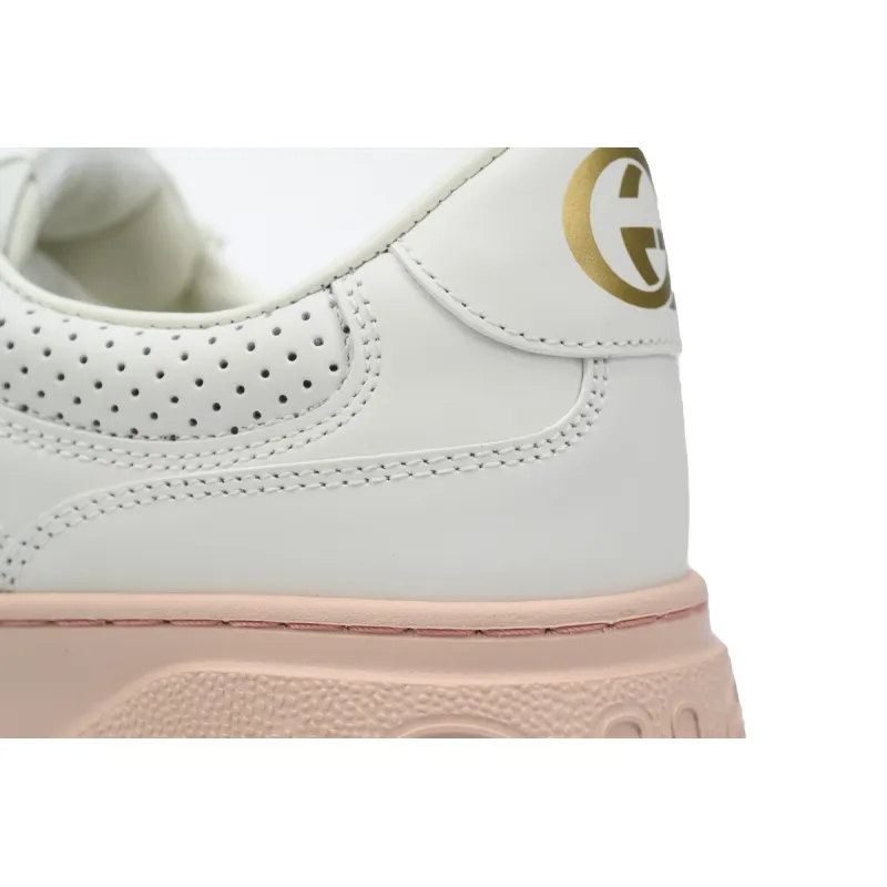 Gucci Chunky B White Pink 670408 1XL10 9014