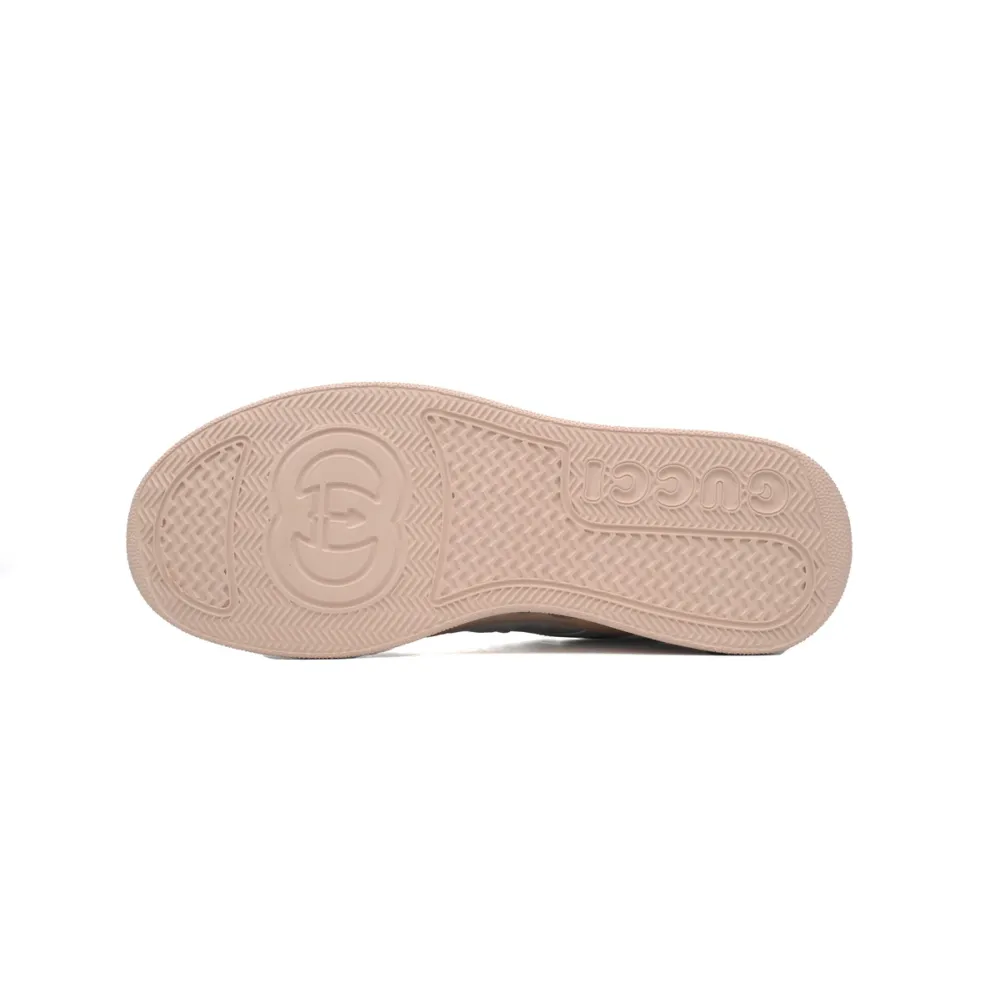  Gucci Chunky B White Pink 670408 1XL10 9014