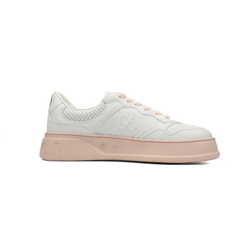  Gucci Chunky B White Pink 670408 1XL10 9014