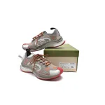  Gucci Run Sneakers Grey Red  680900-UF310-1270