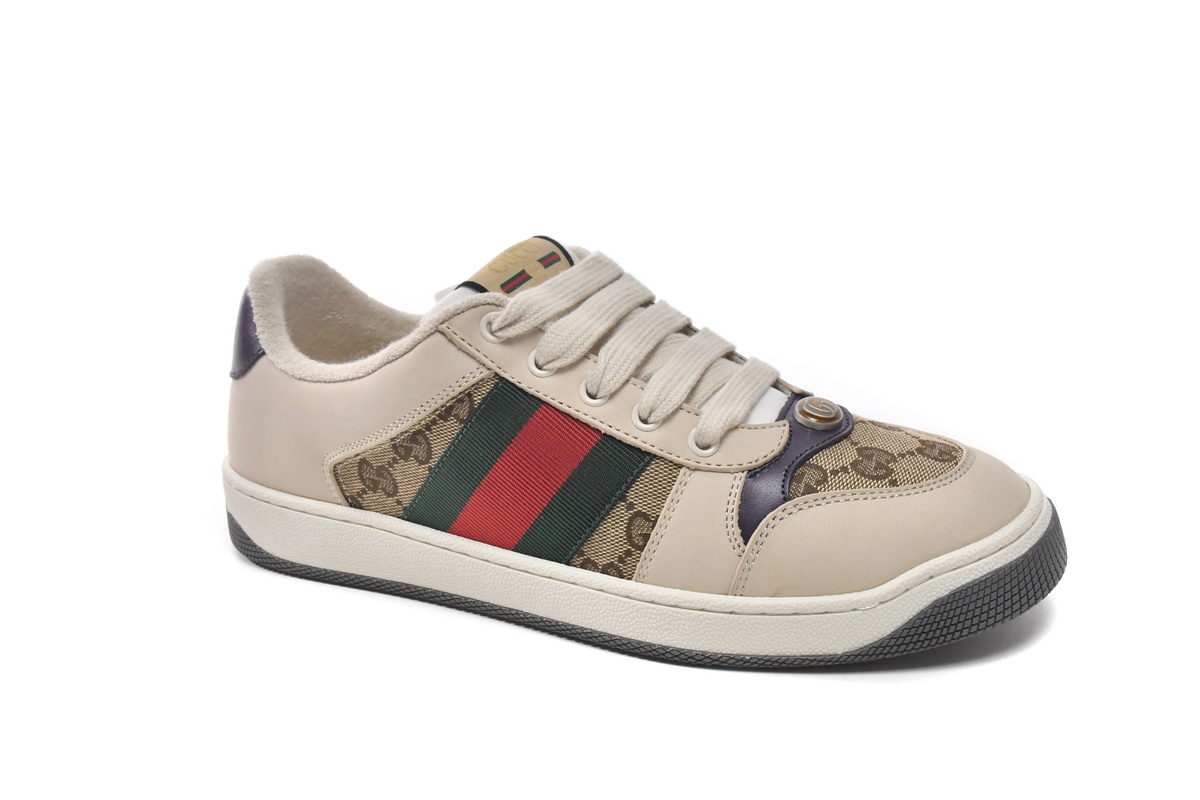  Gucci Screener GG Off-White Black  546651 HVKI0 9765