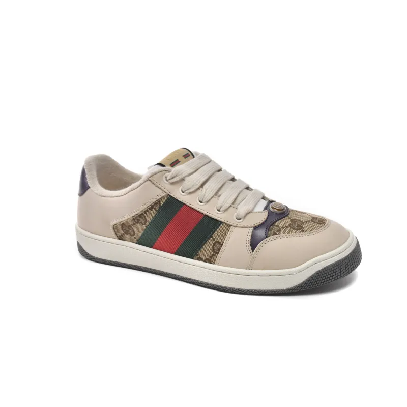  Gucci Screener GG Off-White Black  546651 HVKI0 9765