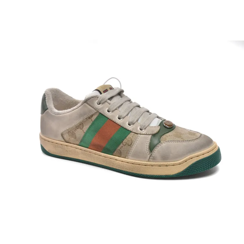  Gucci Screener GG Off-White Green  546551 9Y920