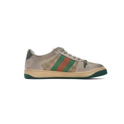  Gucci Screener GG Off-White Green  546551 9Y920 02