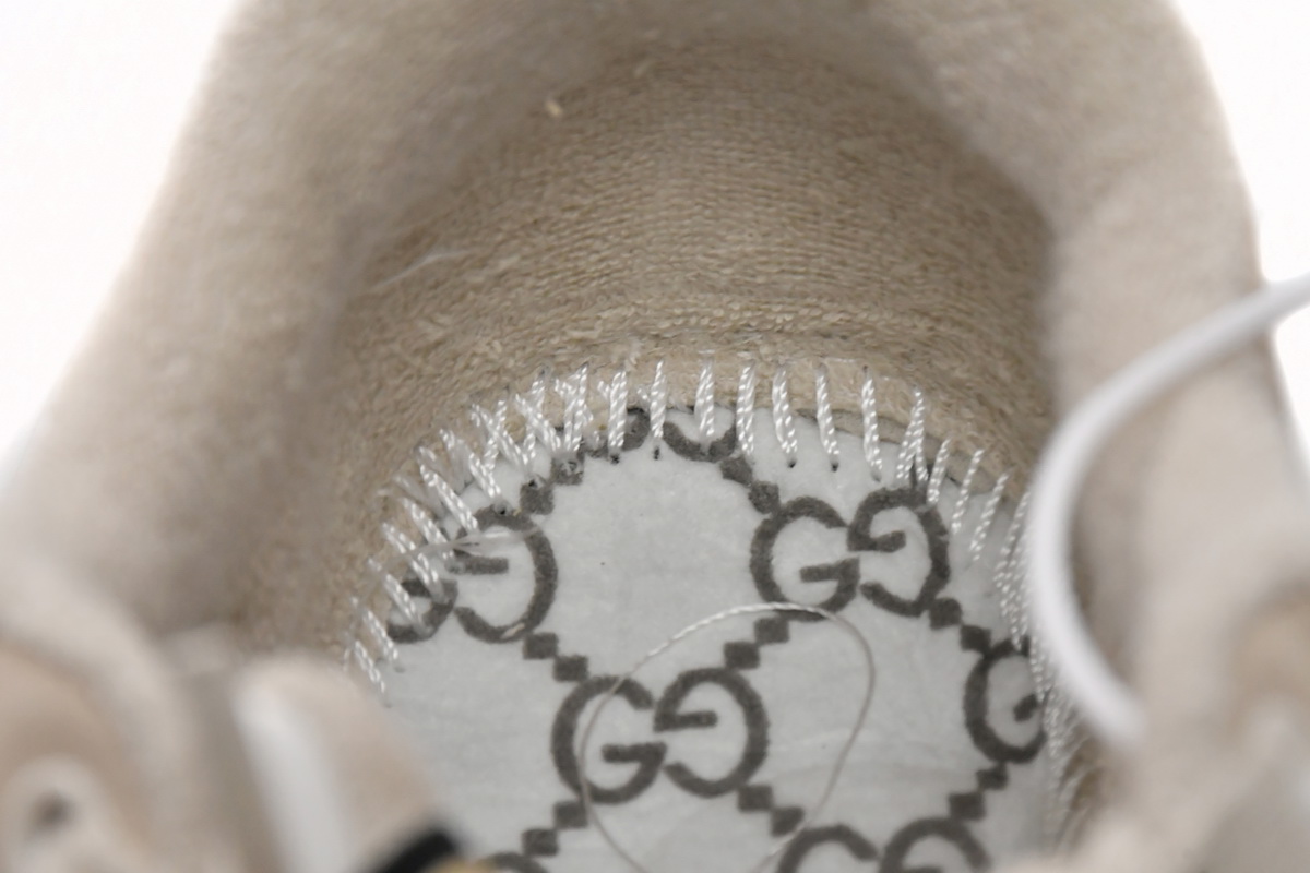  Gucci Screener GG White Brown Powder  577684 2C830 9150