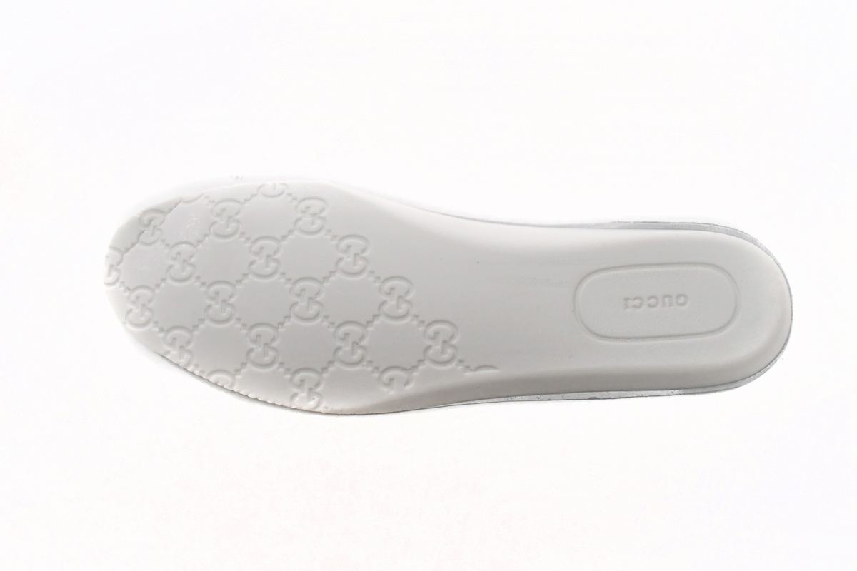  Gucci Screener GG White Brown Powder  577684 2C830 9150