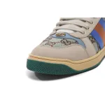  Gucci Screener GG White Green  677423 9SFR0 4983
