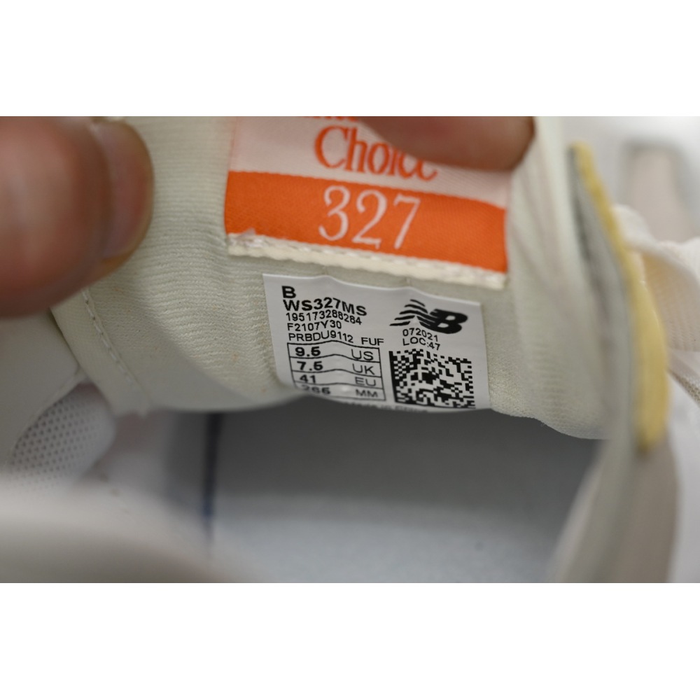  New Balance 327 Cream Coloured  WS327MS