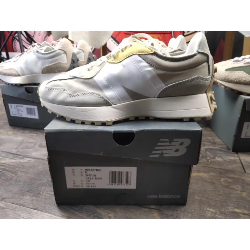  New Balance 327 Cream Coloured  WS327MS