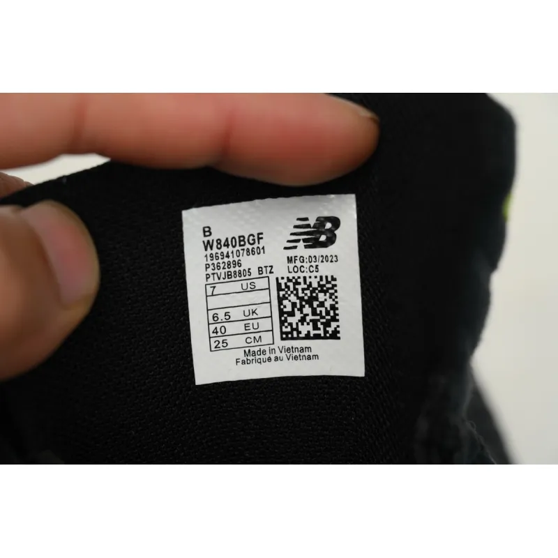  New Balance NB Fresh Foam X840 Fluorescent Green  W840BGF 