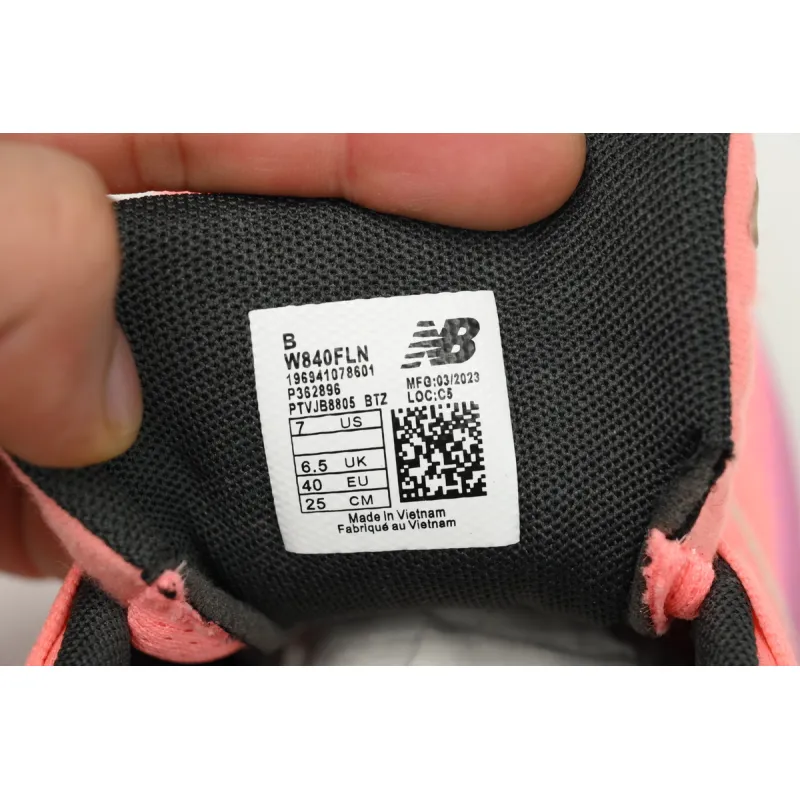  New Balance NB Fresh Foam X840 Orange Purple  W840FLN
