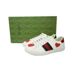 Gucci Ace Embroidered Hearts (Women's) 435638 A38M0 9074