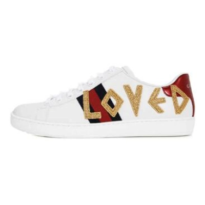 Gucci Ace Embroidered Love (Women's) 505328 DOPE0 9095 01