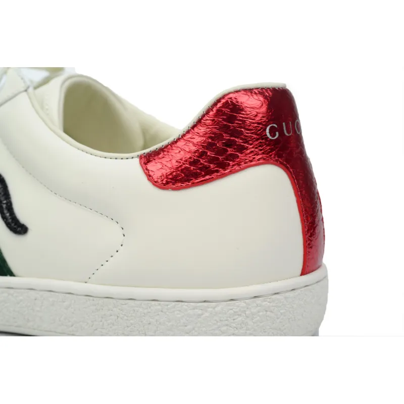 Gucci Ace Embroidered Snake 456230 A38G0 9064