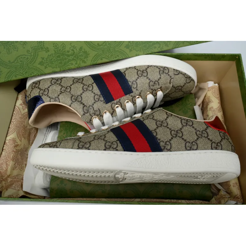 Gucci Ace GG Supreme Navy (Women's) 499410 K2LH0 9768