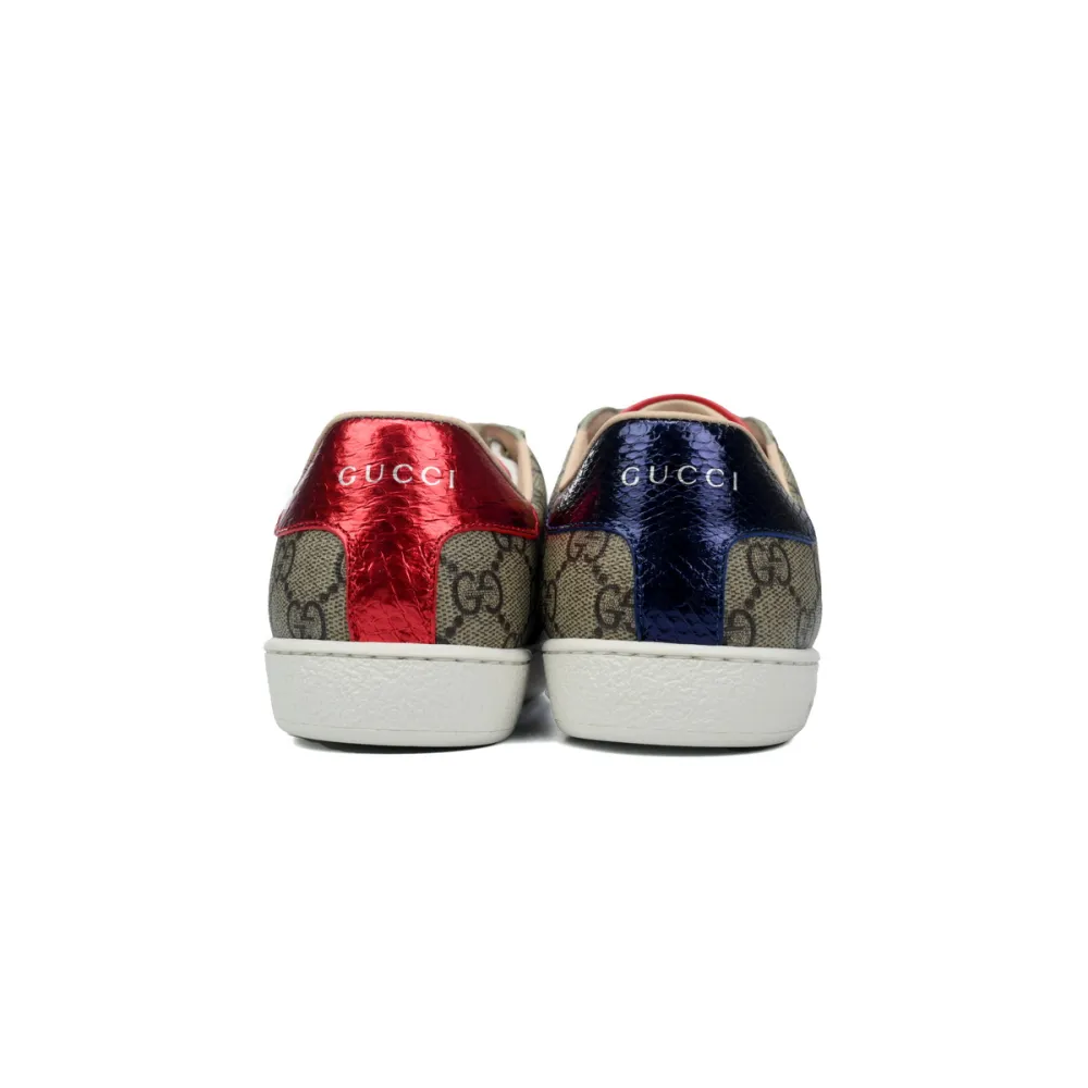 Gucci Ace GG Supreme Navy (Women's) 499410 K2LH0 9768