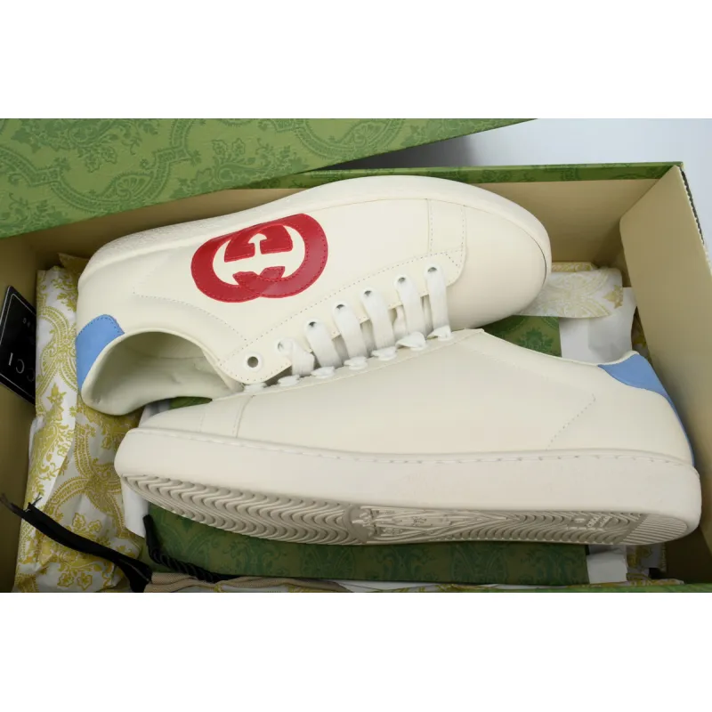 Gucci Ace Interlocking G Red 625783 1XG70 9102
