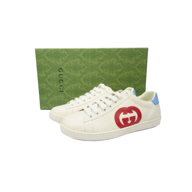 Gucci Ace Interlocking G Red 625783 1XG70 9102