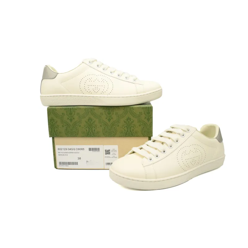 Gucci Ace Perforated Interlocking G (Women's) 598527 AYO70 9094