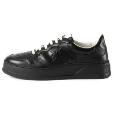 Gucci GG Embossed Black Leather 669582 1XL10 1000 01