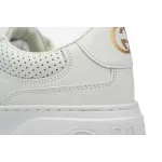 Gucci GG Embossed White Leather (Women's) 670408 1XL10 9014