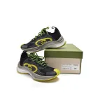 Gucci Run Black Yellow Beige 680938 USM10 8480