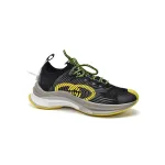 Gucci Run Black Yellow Beige 680938 USM10 8480
