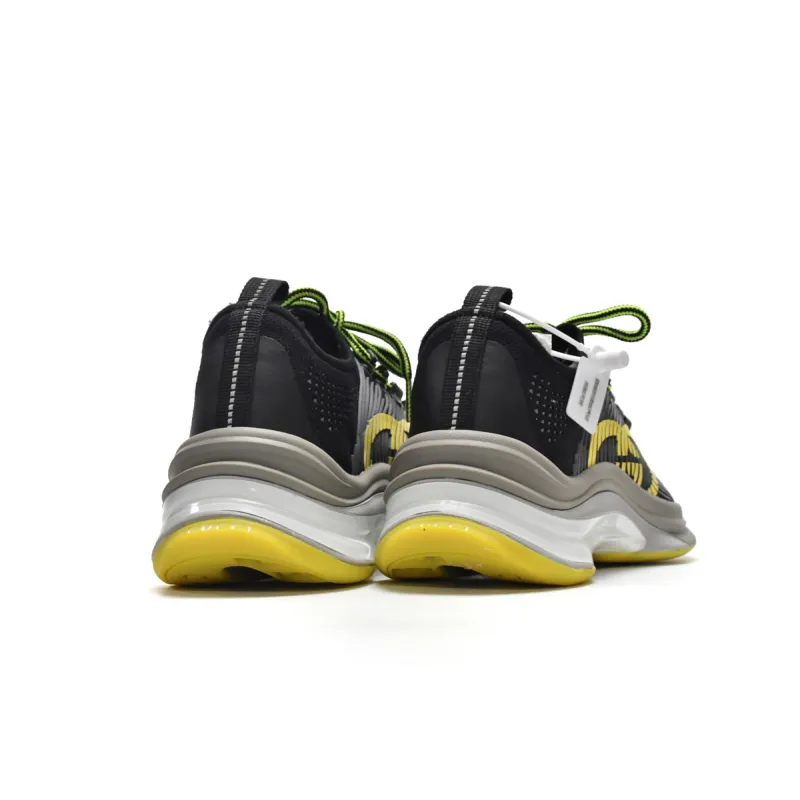 Gucci Run Black Yellow Beige 680938 USM10 8480