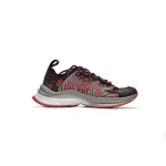 Gucci Run Sneakers Black Red  680900-USN10-8490