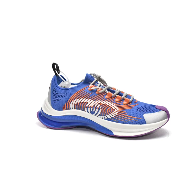 Gucci Run Sneakers White Blue Orange 680893-UFE10-8880