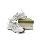 Gucci Run White Grey Black 680893 USM10 8475
