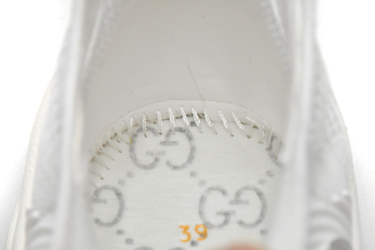 Gucci Run White Grey Black 680893 USM10 8475