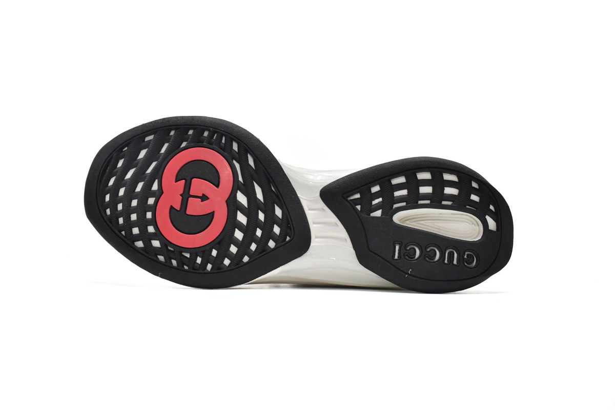 Gucci Run White Grey Black 680893 USM10 8475