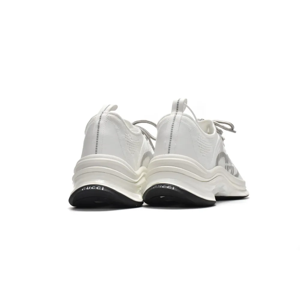 Gucci Run White Grey Black 680893 USM10 8475