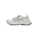 Gucci Run White Grey Black 680893 USM10 8475