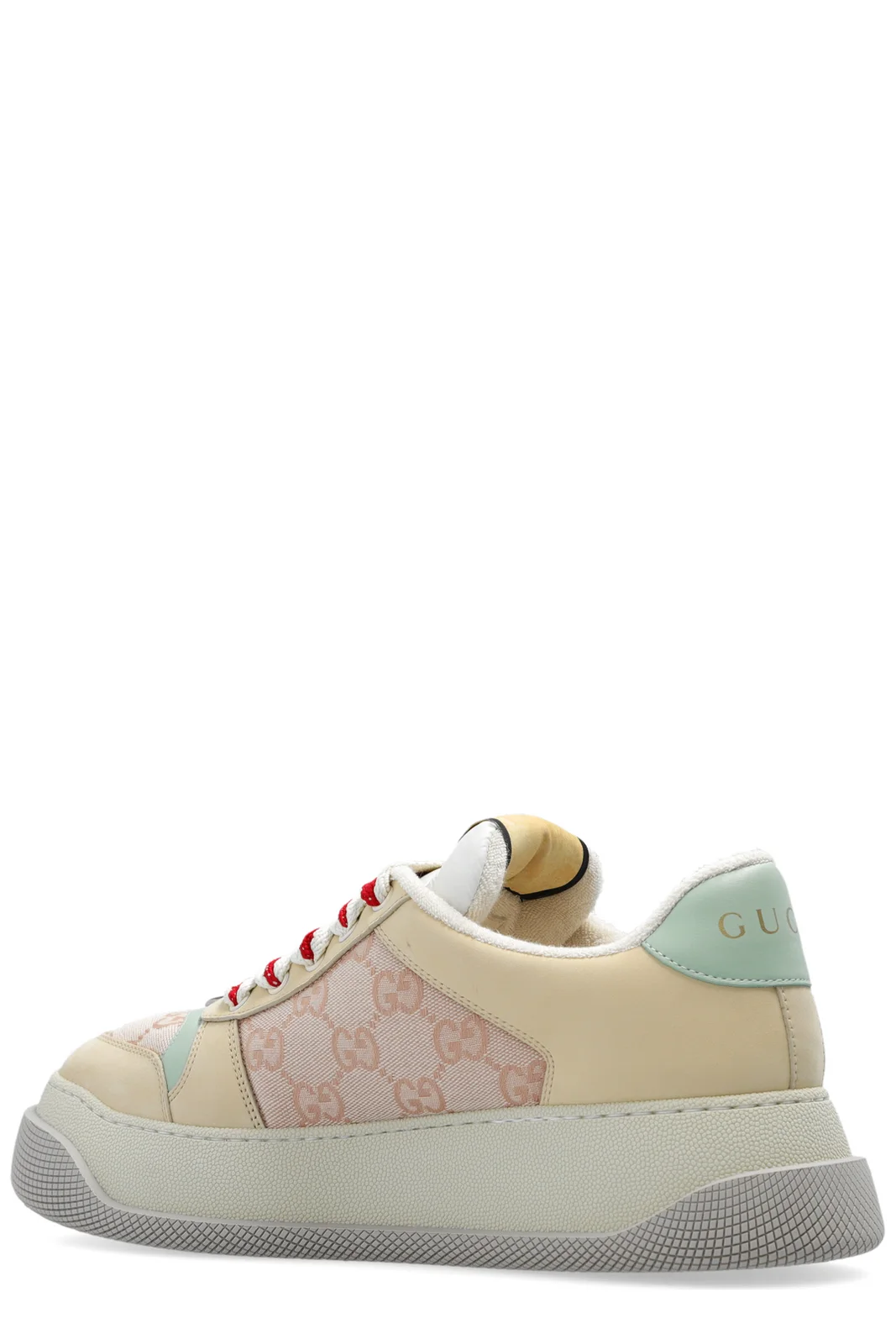 Gucci Screener Trainer Sneakers Rice flour