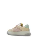 Gucci Screener Trainer Sneakers Rice flour