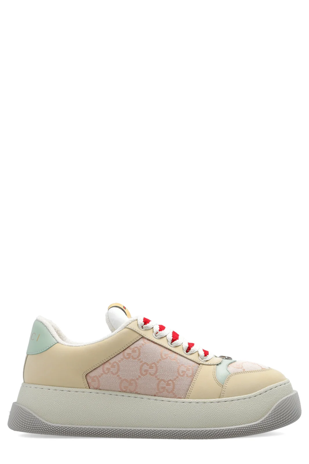 Gucci Screener Trainer Sneakers Rice flour