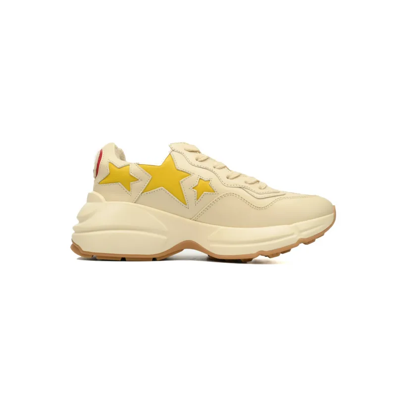 Gucci Wmns Rhyton Stars Yellow