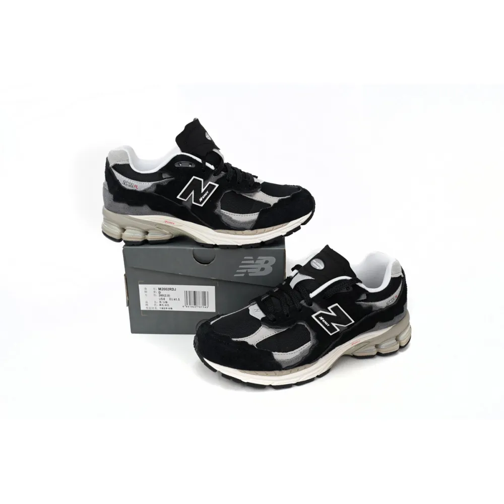 New Balance 2002R Protection Pack Black Grey  M2002RDJ