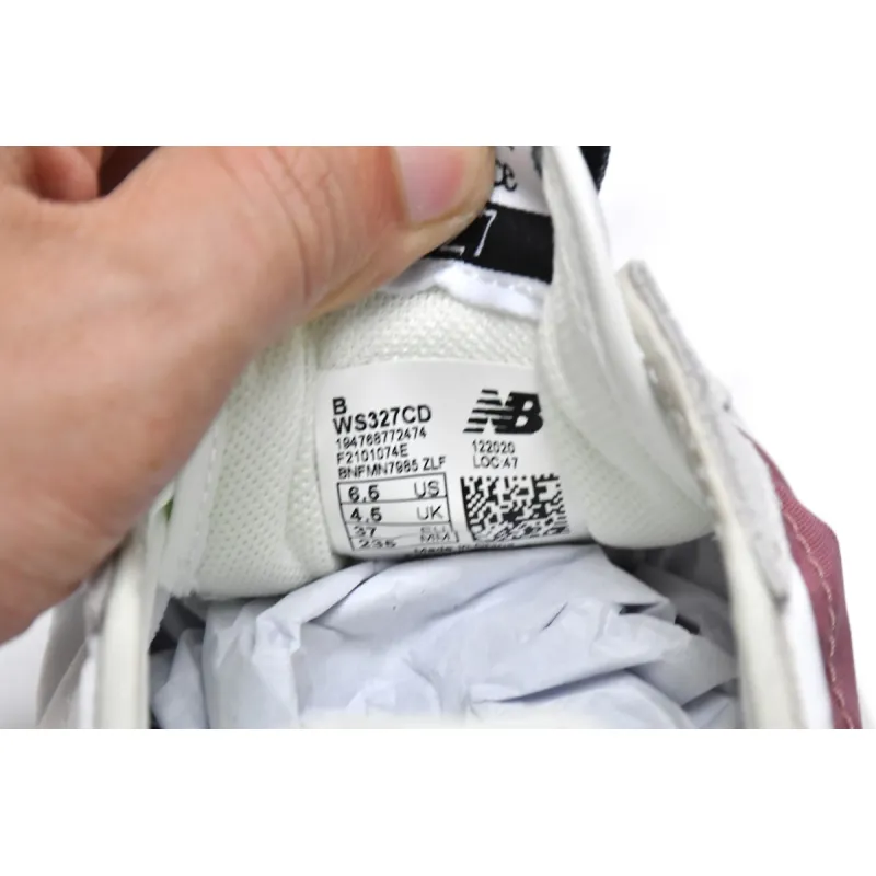 New Balance 327 Maroon (Women's)  WS327CD 