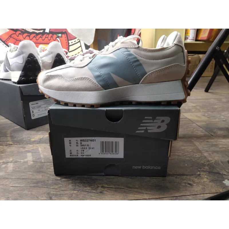 New Balance 327 Moonbeam Storm Blue (Women's) WS327HG1 