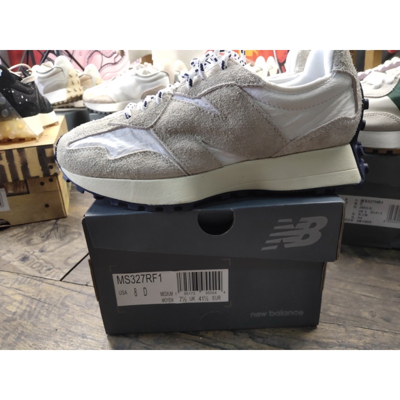 New Balance 327 Moonbeam White Navy  MS327RF1