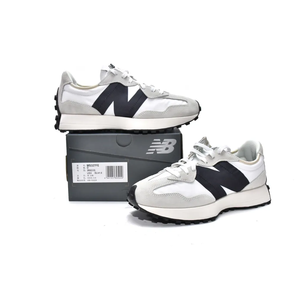 New Balance 327 Sea Salt Black  MS327FE