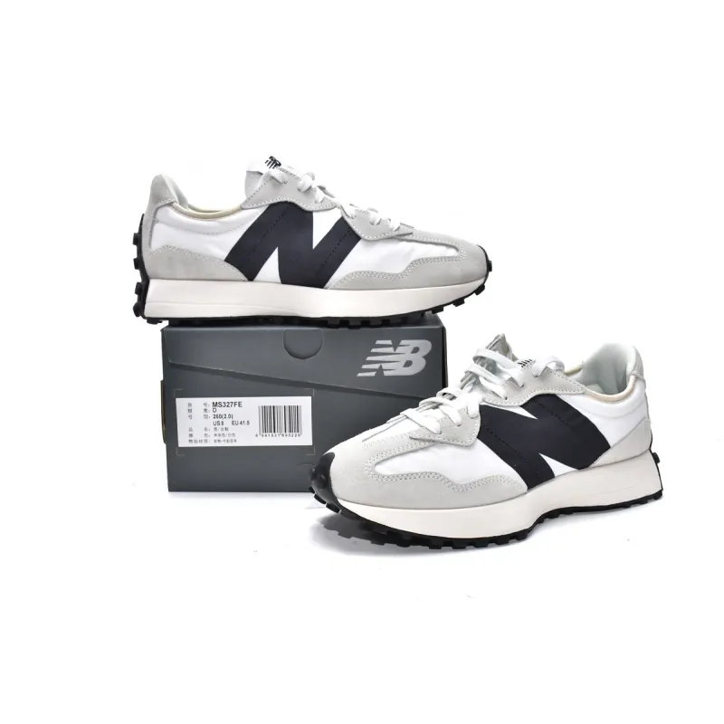 New Balance 327 Sea Salt Black  MS327FE
